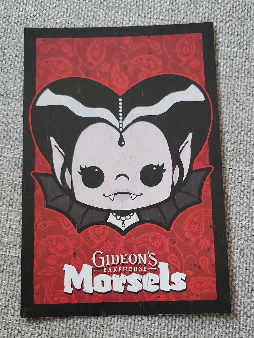 Gideon's Bakehouse Red Vampire Morsels April's Limited Edition Menu